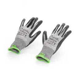 Paire de  gants tactile pour les travaux de jardinage mousse de nitrile, T 8 GEOLIA
