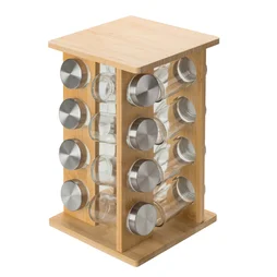 Etagère à épices marron DELINIA