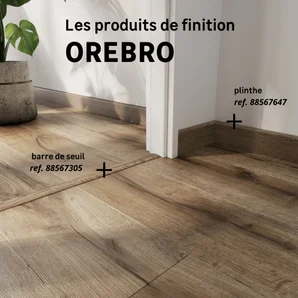 Sol stratifié forte ARTENS DESIGN orebro, l.19.3 cm, Ep.8 mm, 1,99m2