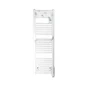 Sèche-serviettes électrique à inertie fluide étroit Actibain Noirot 500W blanc