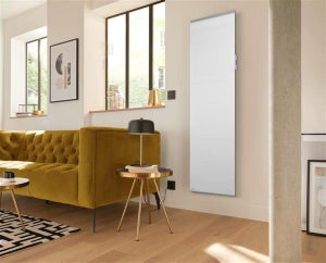 Radiateur électrique à double système Radiasoft Noirot 2000W vertical blanc