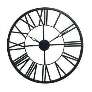 Horloge Ajouré EMDE noir Diam.65 cm