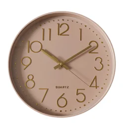 Horloge Color EMDE rose Diam.30.5 cm