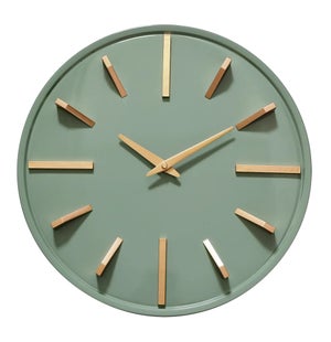 Horloge Sauge EMDE vert Diam.38 cm