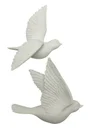 Décoration murale Oiseaux EMDE l.15 x H.12.5 cm