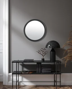 Miroir rond Essentiel noir diam.42.5 cm EMDE DUMONT