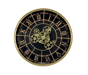 Horloge Mécanisme EMDE noir Diam.48 cm