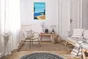 Toile imprimée Plage Bretonne l.65 x H.97 cm