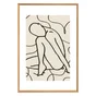 Toile imprimée Silhouette l.65 x H.97 cm