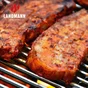 Kamado small gris, l.47 x L.45 x H.55 cm LANDMANN