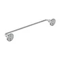 Porte serviette fixation au choix SENSEA Charm 40 cm chromé