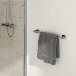 Porte serviette fixation au choix SENSEA Essential 50 cm chromé