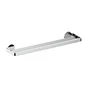Porte serviette double fixation au choix, SENSEA Essential, 50 cm, chromé