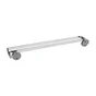 Porte serviette double fixation au choix, SENSEA Essential, 50 cm, chromé