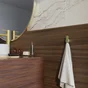 Crochet pour salle de bains à visser simple SENSEA Neo doré