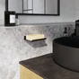 Porte savon à visser SENSEA Studio noir