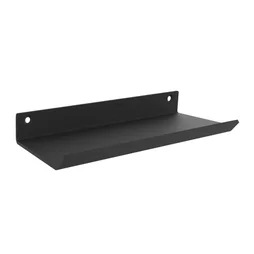 Etagère à visser SENSEA Studio noir 20 cm