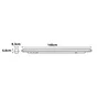 Réglette étanche led, volga, 140cm, 6400lm, 4000k, ip65, INSPIRE