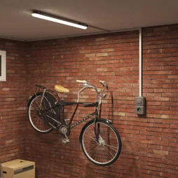 Réglette étanche led, volga, 110cm, détection, 2800lm, 4000k, ip65, INSPIRE
