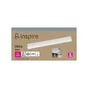 Réglette led, okha, 60cm, 1500lm 4000k, blanc, INSPIRE