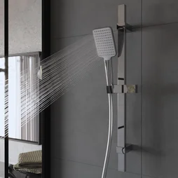 Barre de douche, SENSEA Studio, 60 cm, chromé
