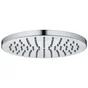 Pomme de douche haute ronde, SENSEA Kouta, L.25 x l.25 cm, chromé