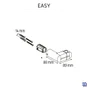 Support mural, SENSEA Easy, noir