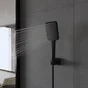 Pommeau 1 jet, SENSEA Studio, noir