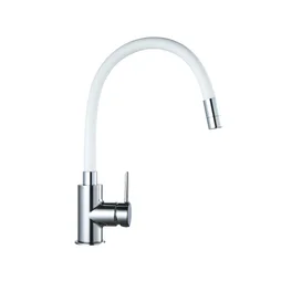 Mitigeur de cuisine DELINIA Eleki blanc / chromé