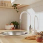 Mitigeur de cuisine DELINIA Eleki blanc / chromé