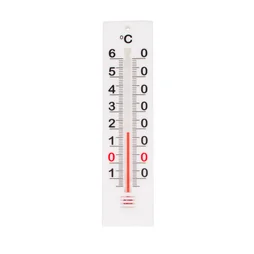 Thermomètre plastique blanc