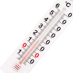Thermomètre plastique blanc