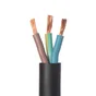 Cable electrique 3G 2.5mm? h07rn-f L.5m, noir