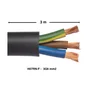 Cable electrique 3G 6mm? h07rn-f L.3m, noir