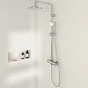 Colonne de douche thermostatique, SENSEA Essential, Chrome
