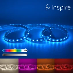 Kit ruban led extérieur, flexout 5m, rgbw ip44, INSPIRE