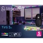 Kit ruban led, tirli, 5m rgb, ic music + télécommande, ip20, INSPIRE