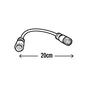 Connecteur ruban led extérieur, 20cm, couleur fixe flexout, INSPIRE