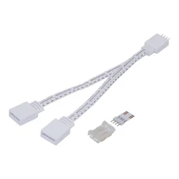 Connecteur y pour ruban led + 1 plat cutflex, INSPIRE