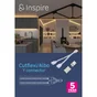Connecteur y pour ruban led + 1 plat cutflex, INSPIRE
