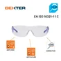 Lunettes de sécurité correctrices +1.5 DEXTER, verres incolore antirayures 