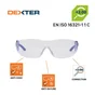 Lunettes de sécurité correctrices +2.0 DEXTER, verres incolore antirayures 