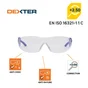 Lunettes de sécurité correctrices +2.5 DEXTER, verres incolore antirayures