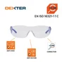 Lunettes de sécurité correctrices +3.0 DEXTER, verres incolore antirayures