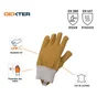 Paire de gants pour outil de manutention cuir, T 9 DEXTER