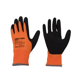 Paire de gants tactile pour outil de manutention latex, T 9 DEXTER