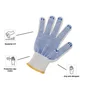 Paire de gants pour les travaux ménagers pvc, T 10