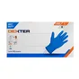 Lot de 100 paires de gants nitrile, T 9 DEXTER