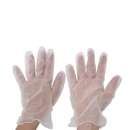 Lot de 100 gants pour les travaux ménagers pvc, T 10