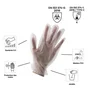 Lot de 100 gants pour les travaux ménagers pvc, T 10